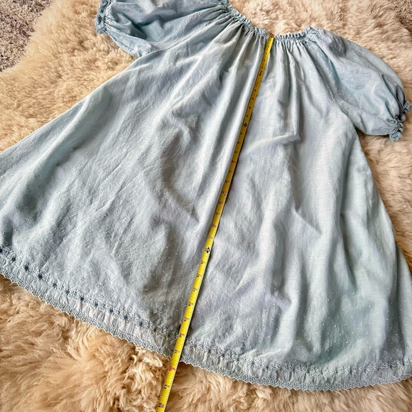 ✨💋SOLD💋✨👗💐DÔEN ‘Nettie’ Organic Cotton Short Nightgown Glass Slipper S✨ - Picture 12 of 17